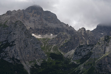 
panorama maltempo montagne trentino alto adige dolomiti alpi 