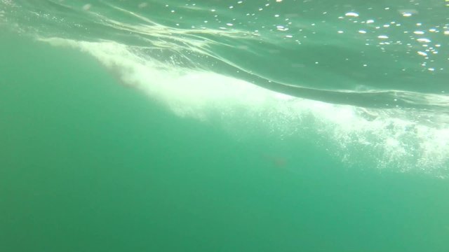 Lobster Traps Pulled From Ocean Floor Underwater Shot