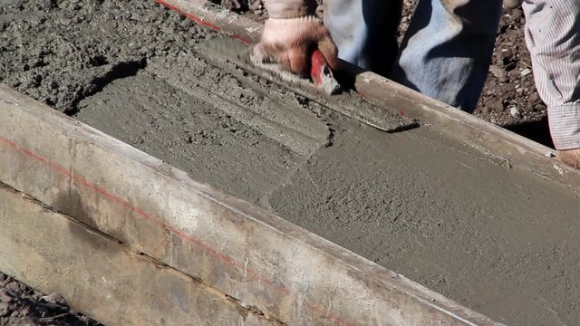 Leveling Cement Footings