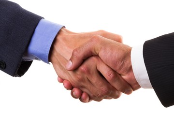 Handshake, Partnership, Business.