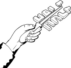 Cutting In Half Idiom Outline