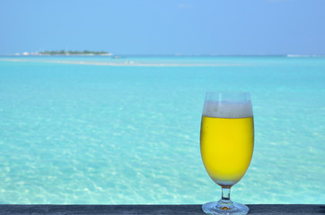 ビーチリゾートとビール