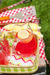 Küchenrückwand glas motiv Summer picnic © arinahabich