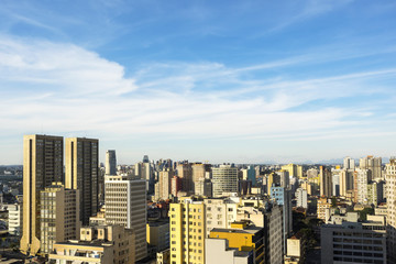 View of Curitiba Cityscape, Parana State, Brazil