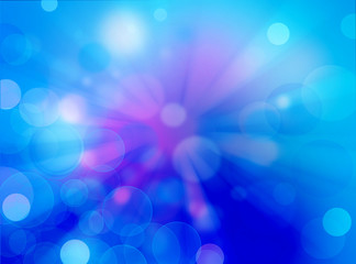 Blurred bokeh abstract nature background