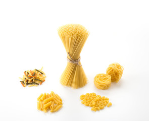 Italian spaghetti pasta dried food