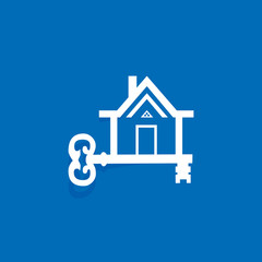 creative real estate icon vector 