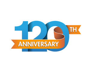 anniversary logo modern 120