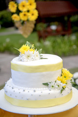 flower cake