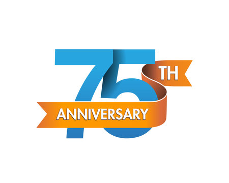 Anniversary Logo Modern 75