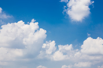 Cloud in the clear sky