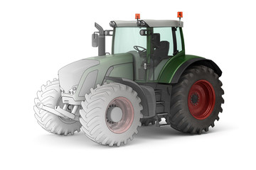 Moderner Traktor (mix) © 4th Life Photography