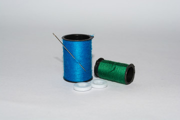 rolls of sew thread