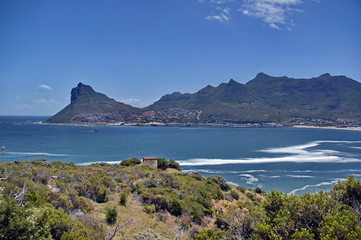 Chapman's Peak Drive. Hout bay coastline.