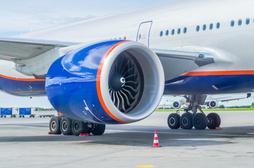 Obraz premium turbine aircraft