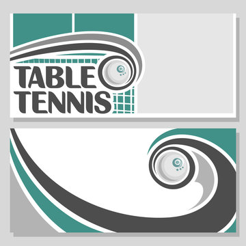 Background images for text on the subject of table tennis