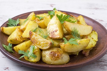 potato in village