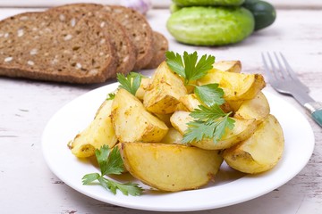 potato in village