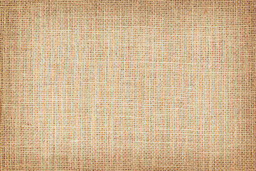 Fototapeta na wymiar Natural sackcloth textured for background