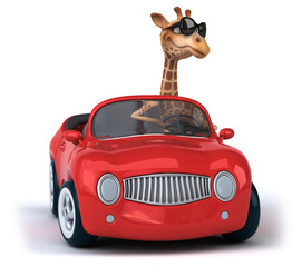 Fun giraffe © Julien Tromeur