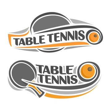 The image on the table tennis theme