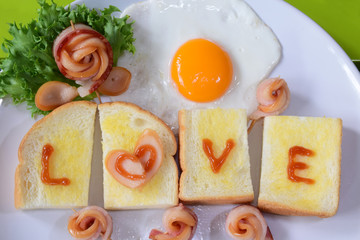 Love breakfast