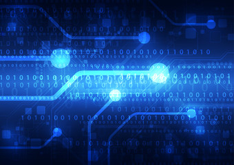 abstract vector digital technology background design