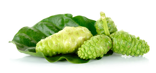 Exotic Fruit - Noni isolated on the white background