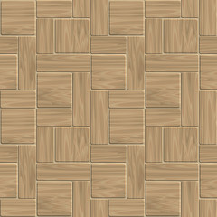 Wood parquet floor seamless background 