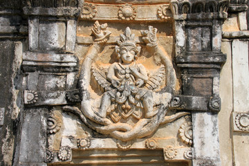 Buddhism statue at Ing Hang Stupa in Savannakhet