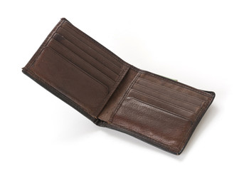 wallet isolated on white background