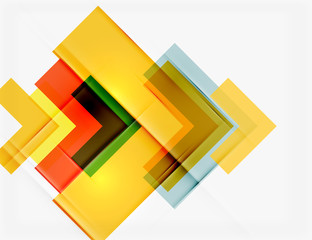 Clean colorful unusual geometric pattern design