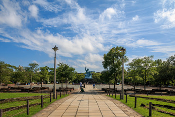 Naklejka premium 平和祈念像＠長崎平和公園