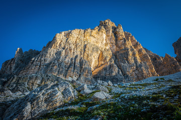 Tre Cime di Lavaredo. Dolomites alps. Italy