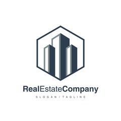 Property Real Estate logo icon vector