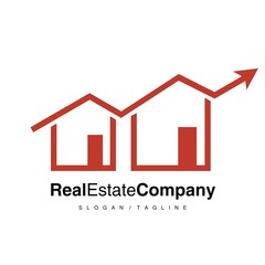 Property Real Estate logo icon vector