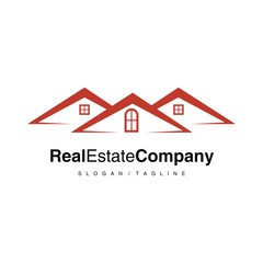 Property Real Estate logo icon vector