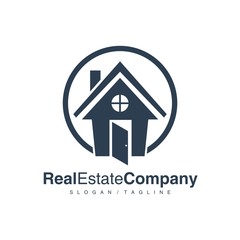 Property Real Estate logo icon vector
