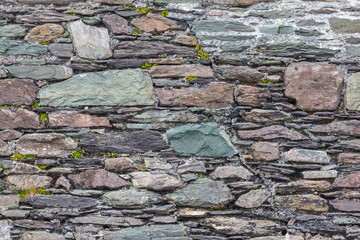 アイルランドの古い石壁 Wall of Irish remains