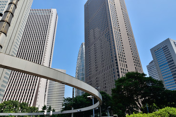 新宿西口の高層ビル群