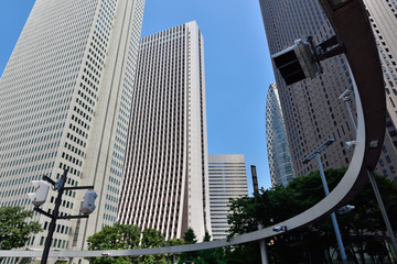 新宿西口の高層ビル群