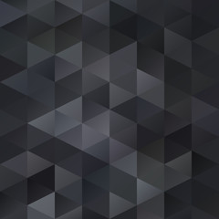 Fototapeta premium Black Grid Mosaic Background, Creative Design Templates