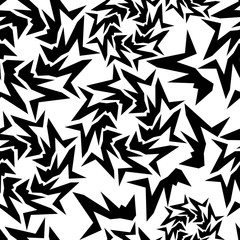 Abstract geometric seamless pattern