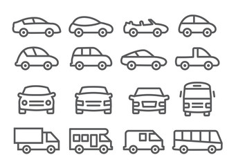 Car line icons