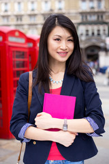 young chinese student in London