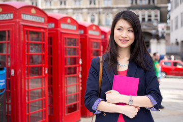 young chinese student in london