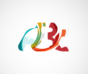 Abc company logo. Vector illustration.