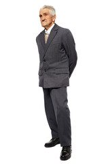 Senior man, full body