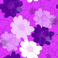 Floral seamless pattern