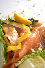 smoked salmon 